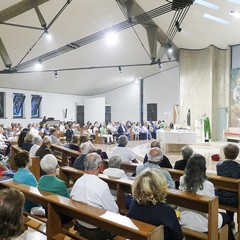 Alle pendici del Castel del Monte nella Chiesa di San Luigi grande partecipazione per la festa di Santa Maria del Monte