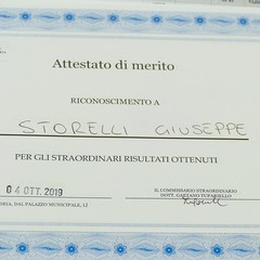 Premiazione di atleti a Palazzo Città di Andria