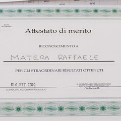 Premiazione di atleti a Palazzo Città di Andria