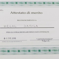 Premiazione di atleti a Palazzo Città di Andria
