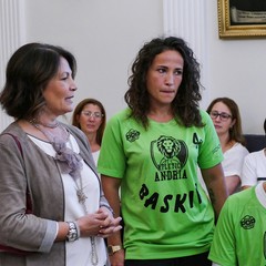 Premiazione di atleti a Palazzo Città di Andria