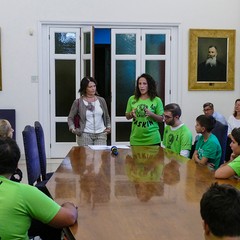 Premiazione di atleti a Palazzo Città di Andria