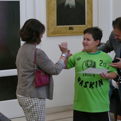Premiazione di atleti a Palazzo Città di Andria