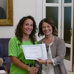Premiazione di atleti a Palazzo Città di Andria