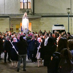 Lunga processione per la 28^ giornata del Malato