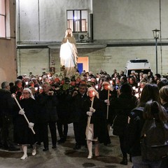 Lunga processione per la 28^ giornata del Malato