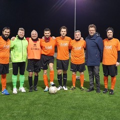 incontro di calcio tra i tecnici radiologi del "Bonomo" ed i dipendenti dell'Asl Bt