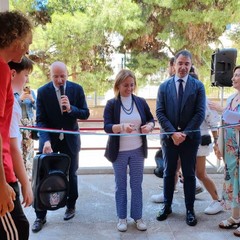 palestra riqualificata della scuola “Enrico Fermi”