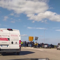 Protesta autotrasportatori: primi picchetti sulle strade della Bat