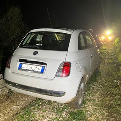 auto rubate rinvenute ad Andria