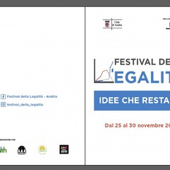 Il programma del Festival della Legalità dal 25 al 30 novembre