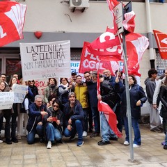 la protesta della scuola anche in Puglia