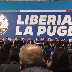 Matteo Salvini a Bari