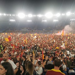 La Roma vince la Conference: la felicità dei tifosi di Andria