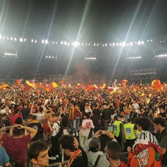 La Roma vince la Conference: la felicità dei tifosi di Andria