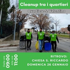 Cleanup tra i quartieri di Andria