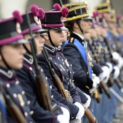 Allievi scuola militare dell'Esercito Italiano