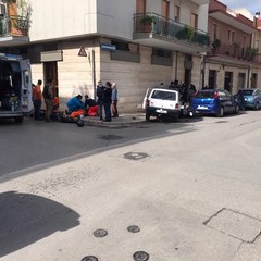 Due feriti in un incidente in via Lissa all'intersezione con via Custoza