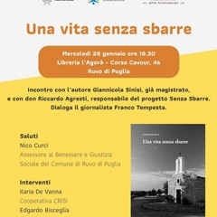Il libro “Una vita senza sbarre” presentato a Ruvo di Puglia