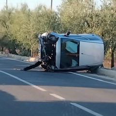 Grave incidente stradale sulla via che da Andria porta a Castel del Monte