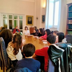 Incontro della Sindaca di Andria con gli alunni della scuola Media "Vaccina"