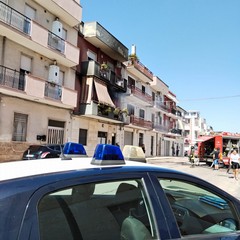 incendio ad Andria