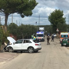 incidente stradale nei pressi della Basilica di Santa Maria dei Miracoli