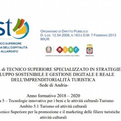 Nuovi super Tecnici del Turismo diplomatisi ad Andria
