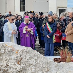 Stele in memoria delle Vittime del Covid al Cimitero