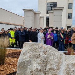 Stele in memoria delle Vittime del Covid al Cimitero