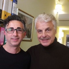 Vincenzo Suriano con Michele Placido