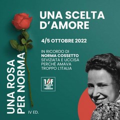 “Una rosa per Norma Cossetto": manifestazione anche ad Andria