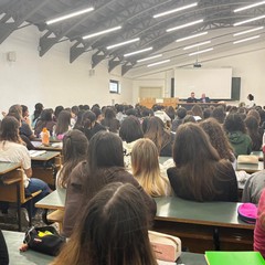 Don Riccardo Agresti ospite della prof.ssa Antonia Rubini