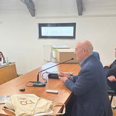 Don Riccardo Agresti ospite della prof.ssa Antonia Rubini