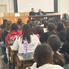 Don Riccardo Agresti ospite della prof.ssa Antonia Rubini