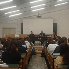 Don Riccardo Agresti ospite della prof.ssa Antonia Rubini