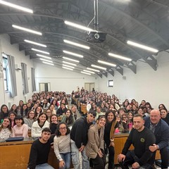 Don Riccardo Agresti ospite della prof.ssa Antonia Rubini