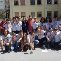 classi della scuola media Vaccina di Andria