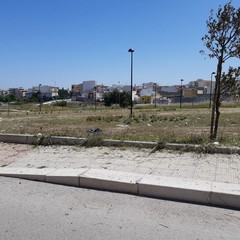 lavori di pulizia al quartiere di San Valentino
