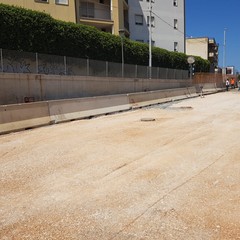 lavori stradali su via Bisceglie