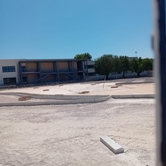 Cantiere al Liceo scientifico "Nuzzi"