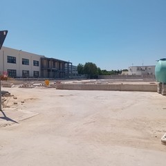 Cantiere al Liceo scientifico "Nuzzi"