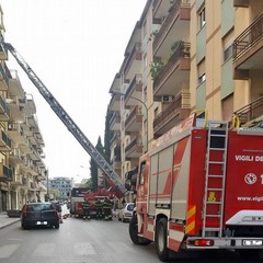 intervento dei Vigili del Fuoco