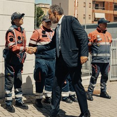 Visita istituzionale Melchiorre in questura bat