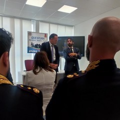 Visita istituzionale Melchiorre in questura bat