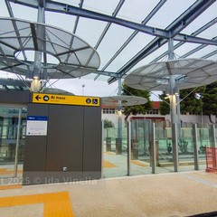 Il ministro Matteo Salvini ad Andria per il sopralluogo tecnico alla nuova stazione centrale