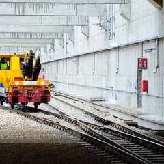 Il ministro Matteo Salvini ad Andria per il sopralluogo tecnico alla nuova stazione centrale