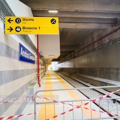 Il ministro Matteo Salvini ad Andria per il sopralluogo tecnico alla nuova stazione centrale