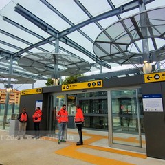 Il ministro Matteo Salvini ad Andria per il sopralluogo tecnico alla nuova stazione centrale