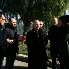 Monsignor Mansi in visita al carcere di Trani